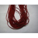 DARK RED MATT - 150 Inches French Metal Wire Gimp Coil Bullion Purl - Smooth Regular - 3.80 Meters